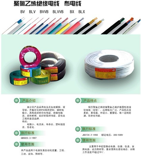 BV电线,BV塑铜线,BVR软电线报价,BVV电缆_机电之家